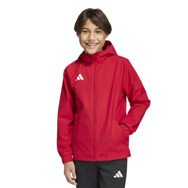 Kurtka piłkarska junior adidas Entrada 26 All Weather JZ9105 | VUX.pl