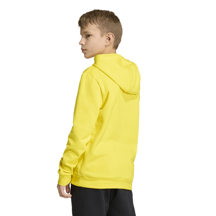 Bluza z kapturem junior adidas Entrada 26 żółta JZ6564 | VUX.pl