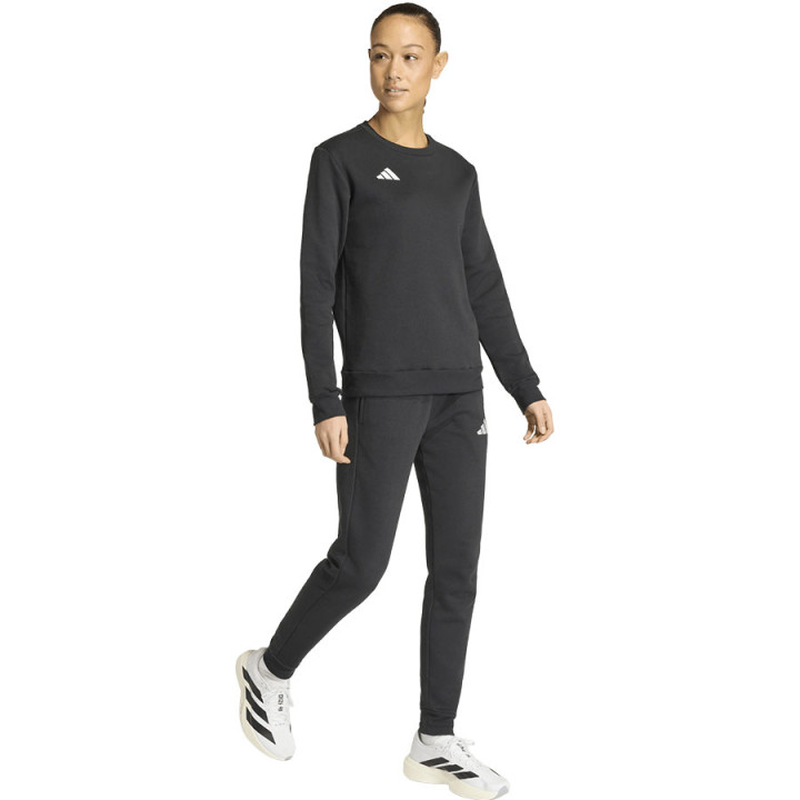 Bluza bawełniana damska adidas Entrada 26 Sweat Top czarna | VUX.pl