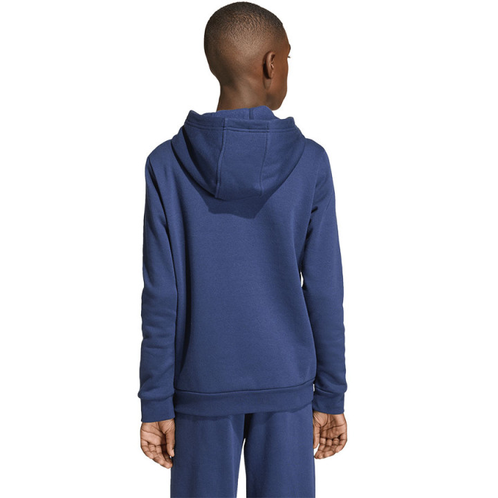 Bluza z kapturem junior adidas Entrada 26 granatowa JZ6567 | VUX.pl