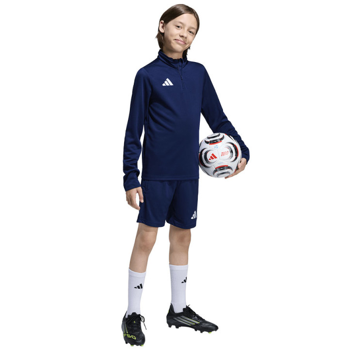 Spodenki piłkarskie junior adidas ENTRADA 26 granatowe JZ9130 | VUX.pl