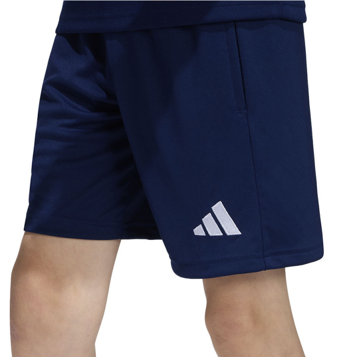 Spodenki piłkarskie junior adidas ENTRADA 26 granatowe JZ9130 | VUX.pl