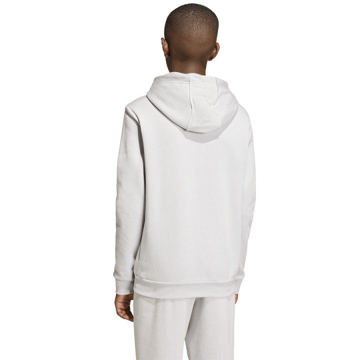 Bluza z kapturem bawełniana junior adidas Entrada 26 szara | VUX.pl