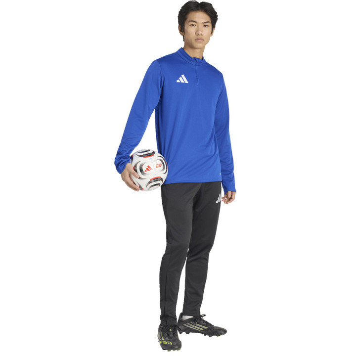 Bluza treningowa męska adidas Entrada 26 granatowa zamek 1/4 | VUX.pl