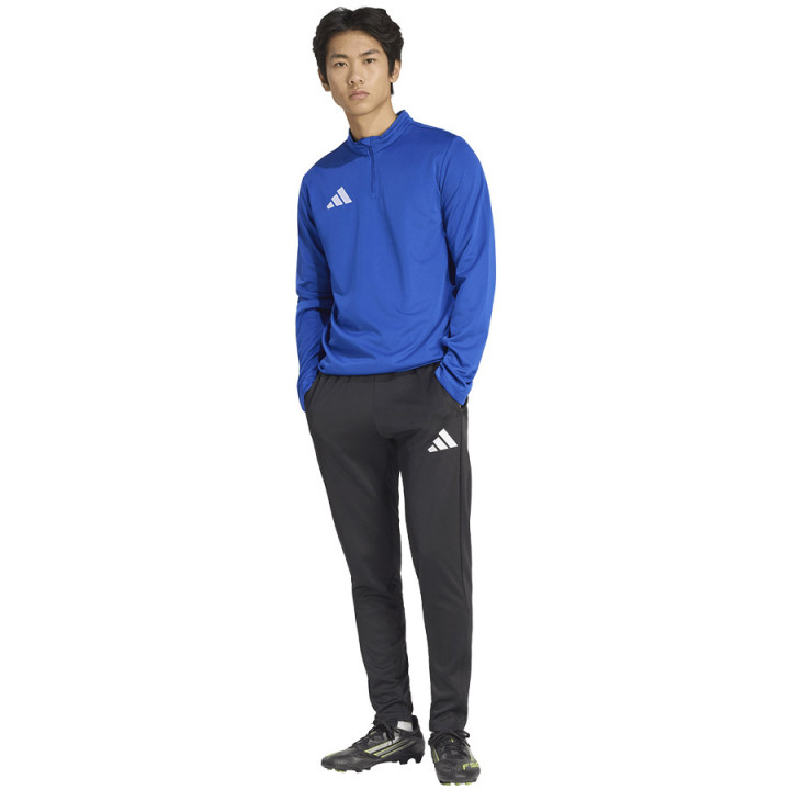 Bluza treningowa męska adidas Entrada 26 granatowa zamek 1/4 | VUX.pl