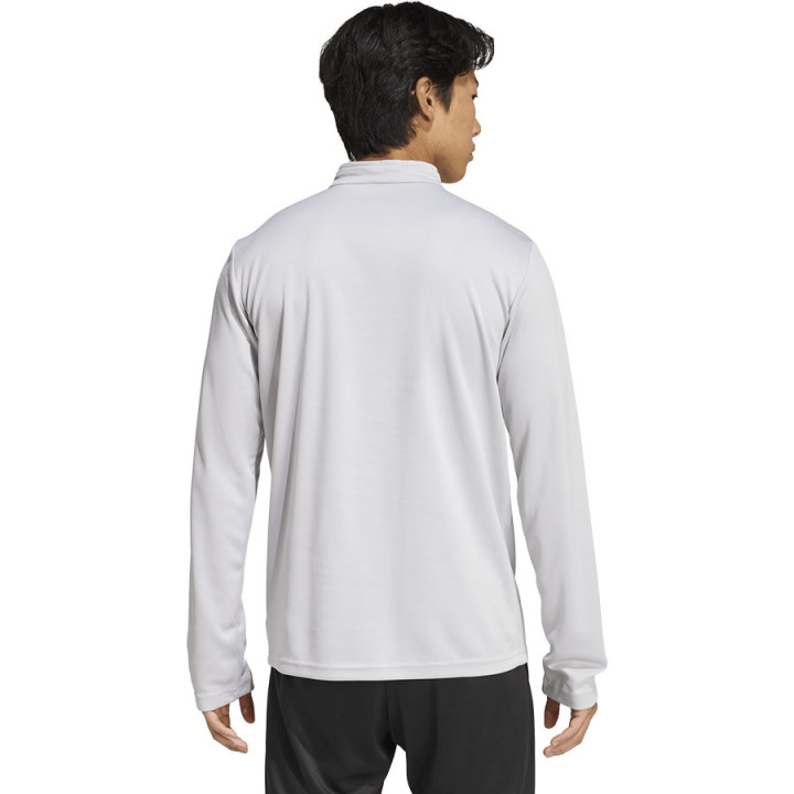 Bluza treningowa z zamkiem 1/4 męska adidas Entrada 26 szara | VUX.pl