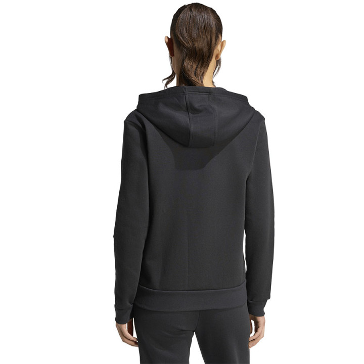 Bluza rozpinana z kapturem damska adidas ENTRADA 26 czarna | VUX.pl