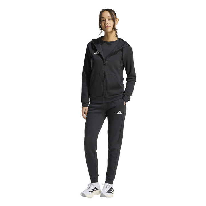 Bluza rozpinana z kapturem damska adidas ENTRADA 26 czarna | VUX.pl