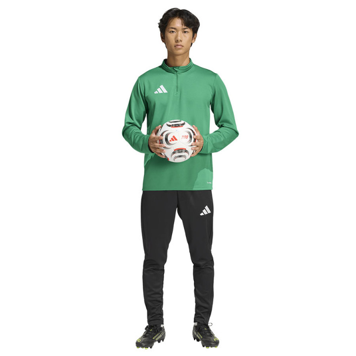 Bluza treningowa męska adidas Entrada 26 zamek 1/4 zielona | VUX.pl