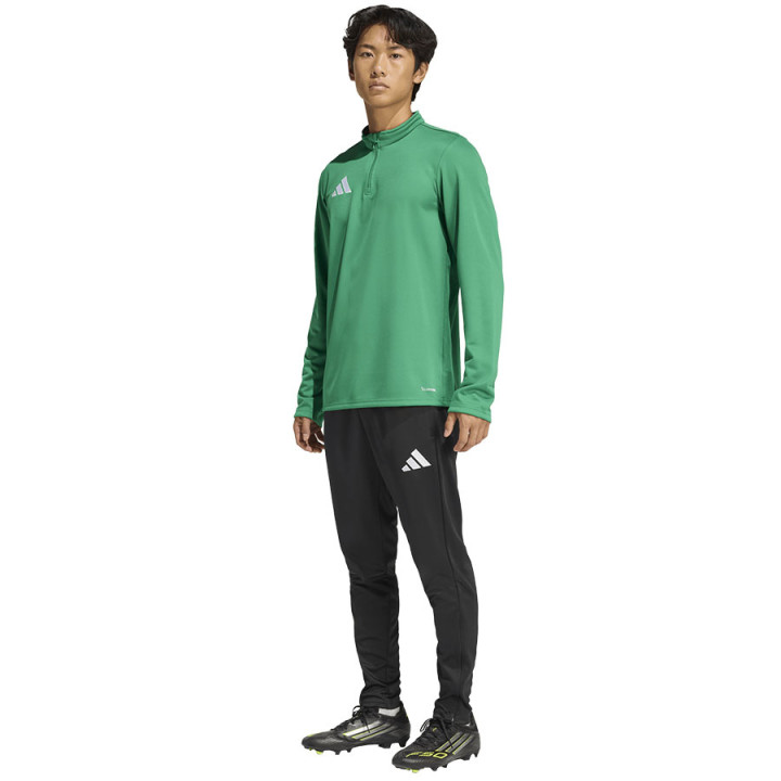 Bluza treningowa męska adidas Entrada 26 zamek 1/4 zielona | VUX.pl