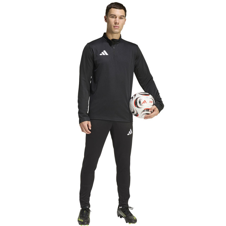 Spodnie treningowe poliestrowe adidas Entrada 26 czarne | VUX.pl