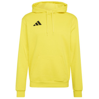 Bluza bawełniana z kapturem męska adidas Entrada 26 żółta | VUX.pl