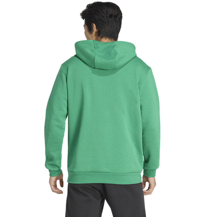 Bluza bawełniana z kapturem męska adidas Entrada 26 zielona | VUX.pl