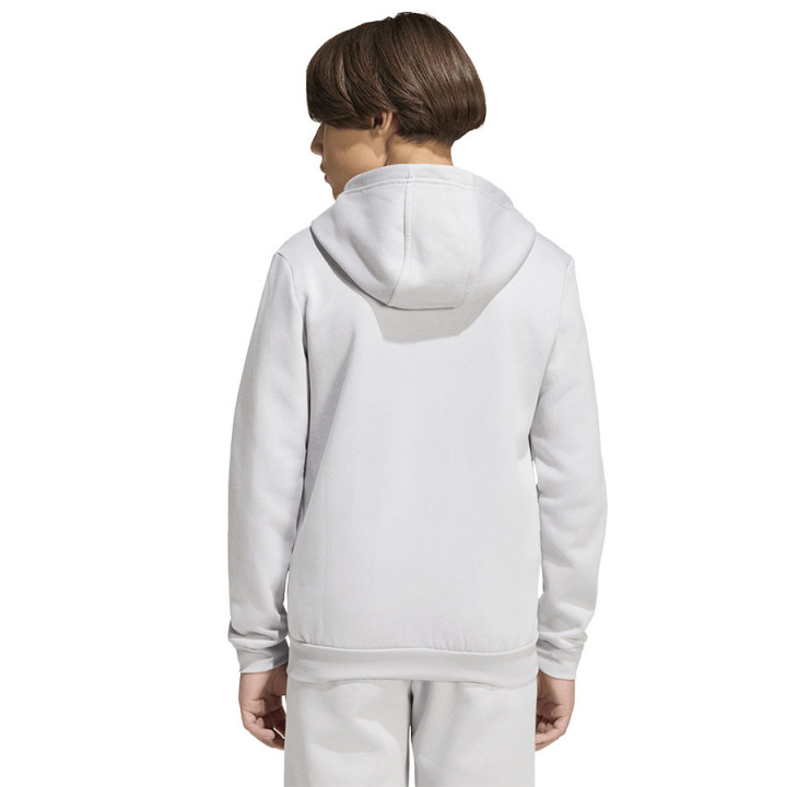 Bluza rozpinana z kapturem junior adidas Entrada 26 szara | VUX.pl