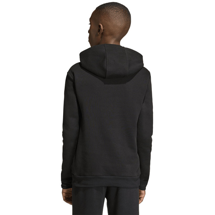 Bluza z kapturem junior adidas Entrada 26 czarna JZ6569 | VUX.pl