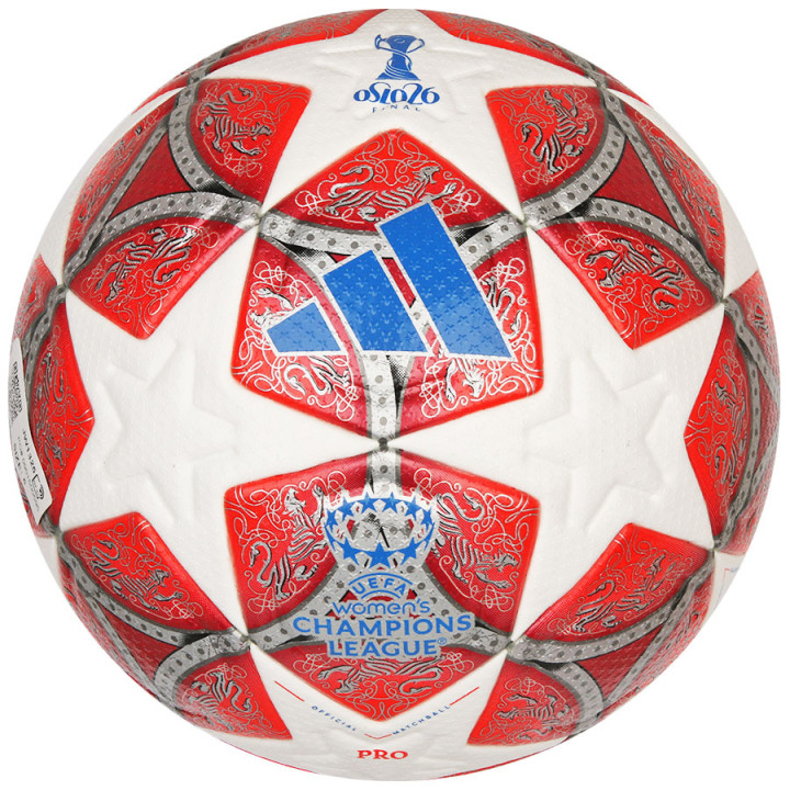 Piłka nożna meczowa adidas WUCL PRO czerwona JW1325 | VUX.pl