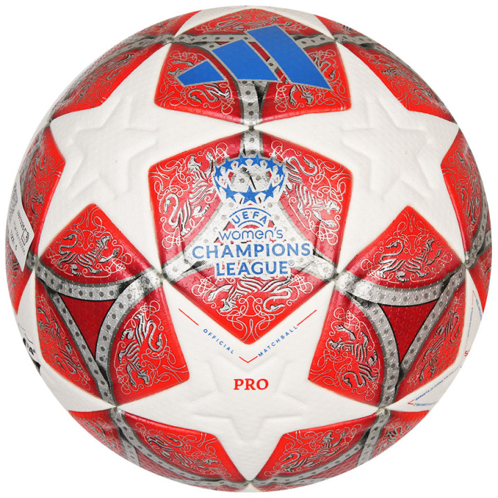 Piłka nożna meczowa adidas WUCL PRO czerwona JW1325 | VUX.pl