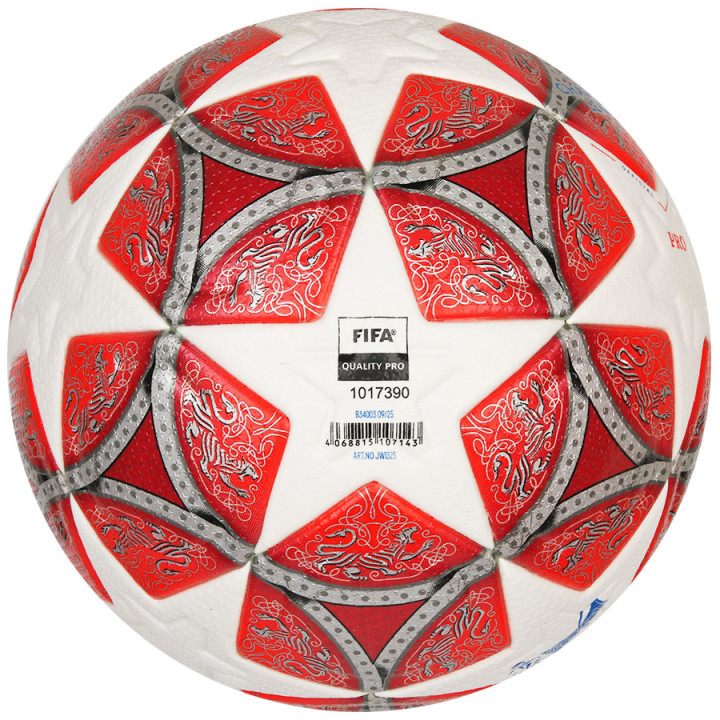 Piłka nożna meczowa adidas WUCL PRO czerwona JW1325 | VUX.pl