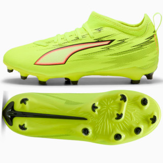 Korki lanki junior Puma Ultra 6 Match FG/AG żółte 108701-01 | VUX.pl