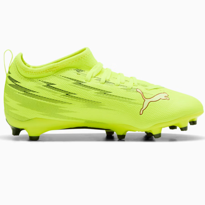 Korki lanki junior Puma Ultra 6 Match FG/AG żółte 108701-01 | VUX.pl