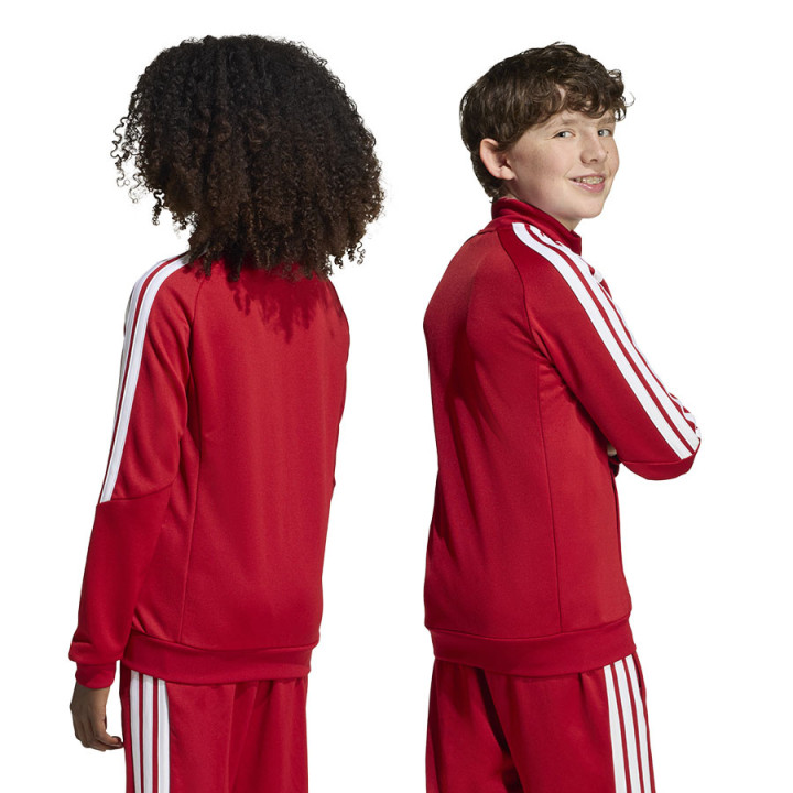 Bluza treningowa rozpinana junior adidas TIRO 26 czerwona | VUX.pl