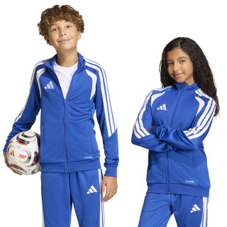 Bluza treningowa junior adidas Tiro 26 niebieska z zamkiem | VUX.pl