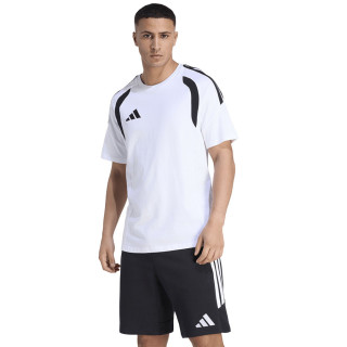 Koszulka piłkarska męska adidas Tiro 26 krótki rękaw biała | VUX.pl