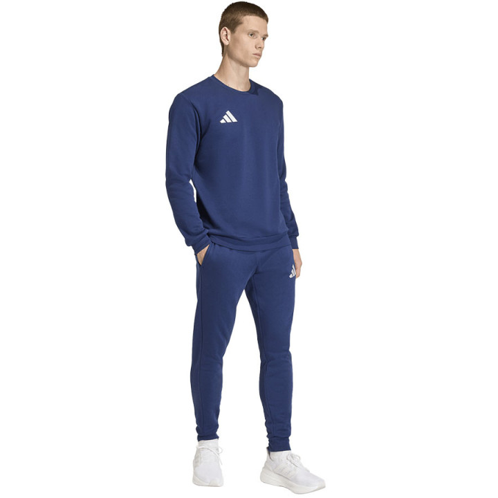 Bluza bawełniana męska adidas Entrada 26 Sweat Top granatowa | VUX.pl
