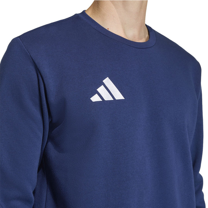 Bluza bawełniana męska adidas Entrada 26 Sweat Top granatowa | VUX.pl
