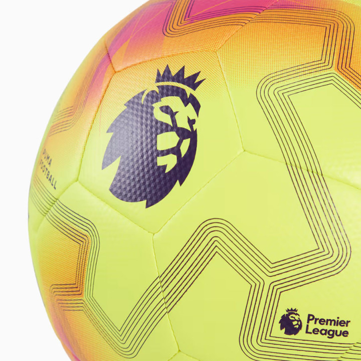 Piłka nożna Puma Orbita Cup Premier League Lights żółta | VUX.pl