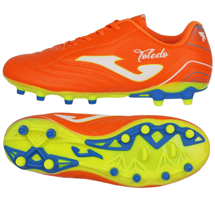 Korki lanki junior Joma TOLEDO 2608 FG pomarańczowe | VUX.pl
