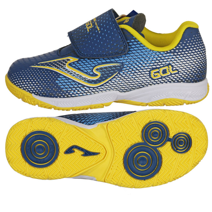 Buty piłkarskie halowe IN junior Joma GOL niebieskie | VUX.pl