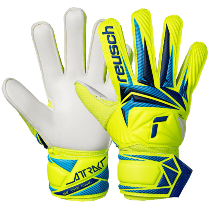 Rękawice bramkarskie junior Reusch Attrakt Solid flat | VUX.pl