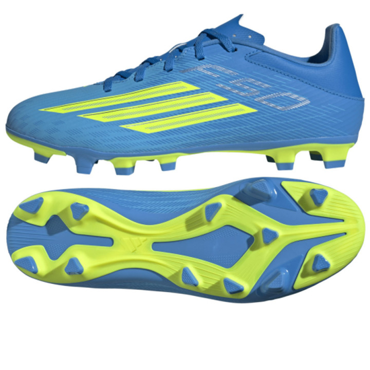 Korki lanki adidas F50 Club FG/MG niebieskie JS1472 | VUX.pl