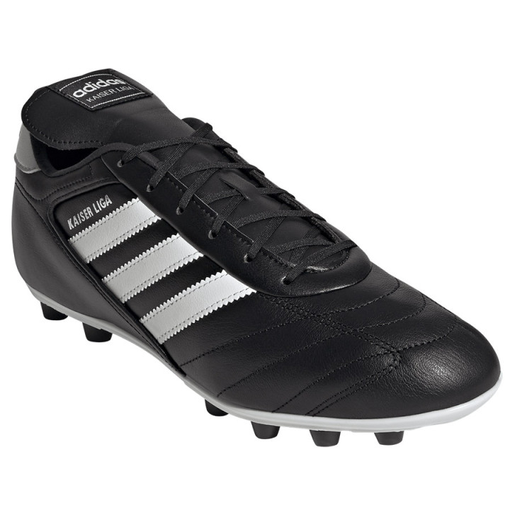 Buty piłkarskie lanki męskie adidas Kaiser Liga 2 czarne | VUX.pl
