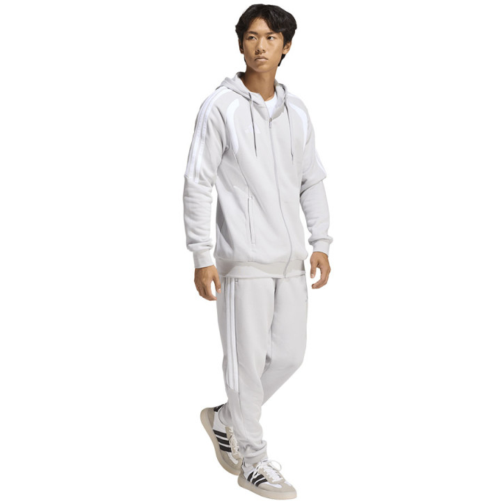 Bluza rozpinana z kapturem męska adidas Tiro 26 League szara | VUX.pl