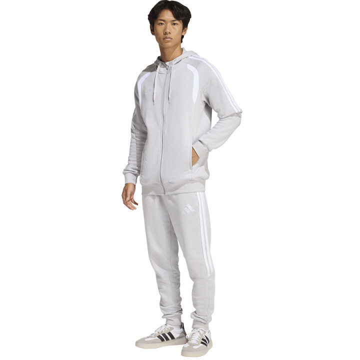 Bluza rozpinana z kapturem męska adidas Tiro 26 League szara | VUX.pl