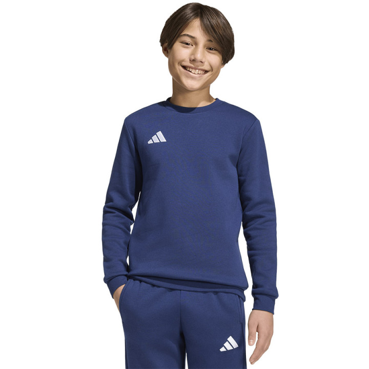 Bluza junior adidas Entrada 26 Sweat Top granatowa JZ6552 | VUX.pl