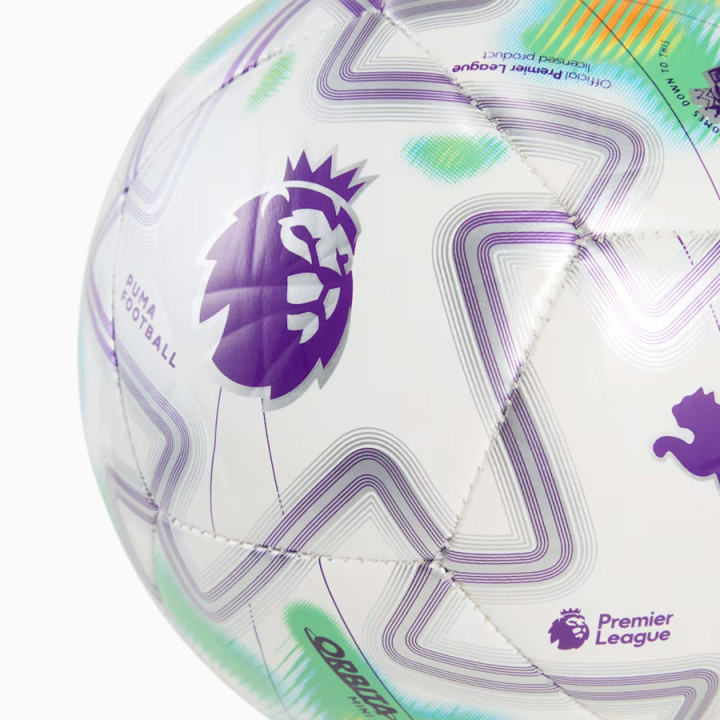 Piłka nożna Puma Orbita Premier League Thrill Mini biała | VUX.pl