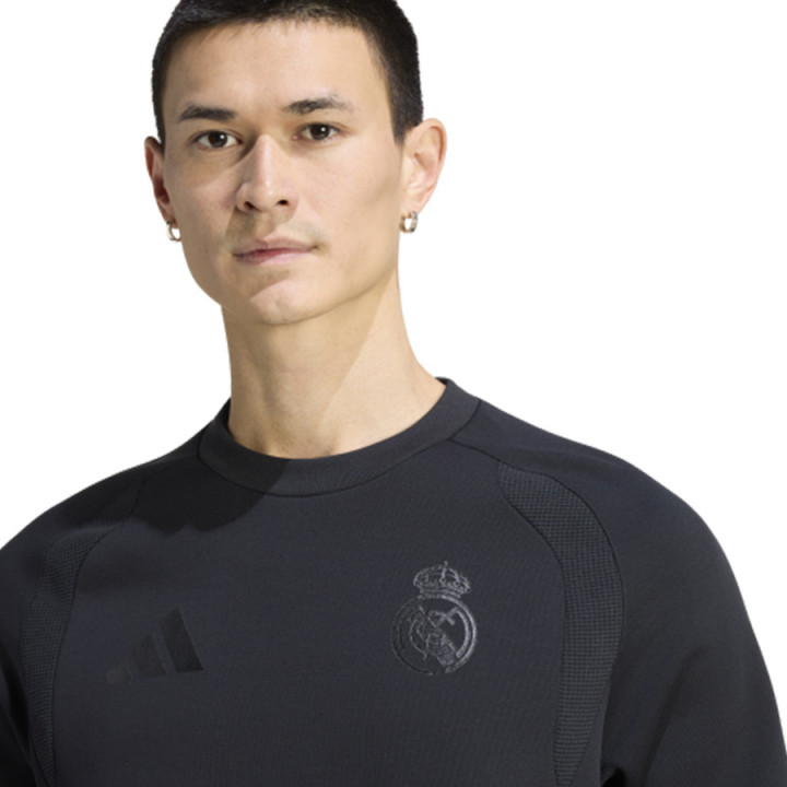 Bluza męska adidas Real Madryt Tiro Travel czarna KC7807 | VUX.pl