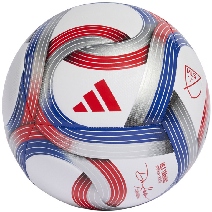 Piłka nożna treningowa na trawę adidas MLS Training biała | VUX.pl
