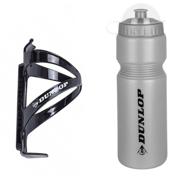 Bidon Dunlop 750 ml z koszykiem 275092 | VUX.pl