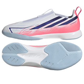 Buty halowe junior adidas F50 Hyperfast League LL IN białe | VUX.pl