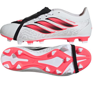 Korki lanki sznurowane adidas Predator Club FT FG/MG białe | VUX.pl