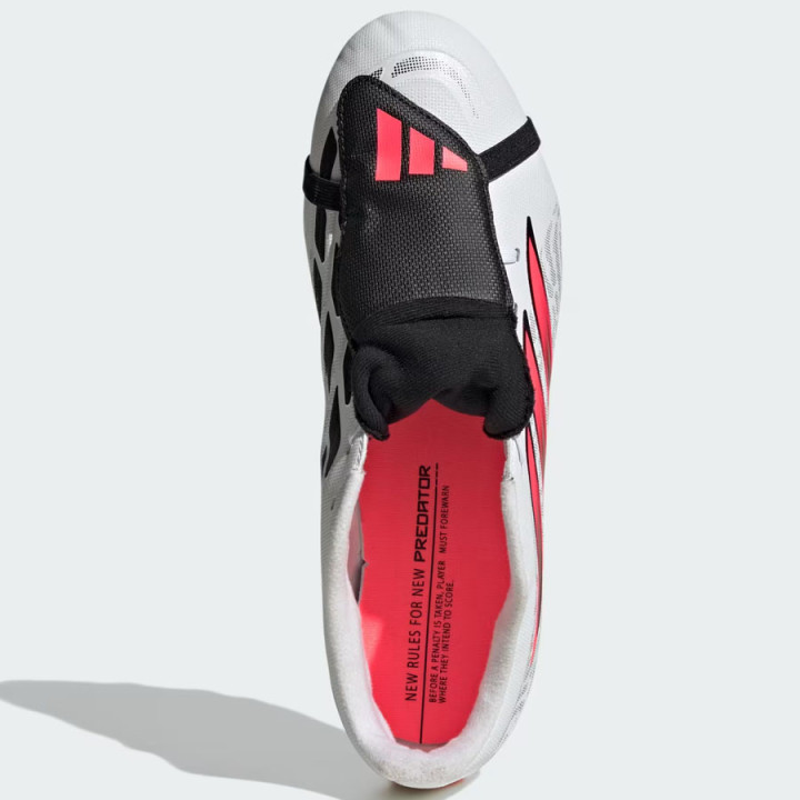Korki lanki sznurowane adidas Predator Club FT FG/MG białe | VUX.pl