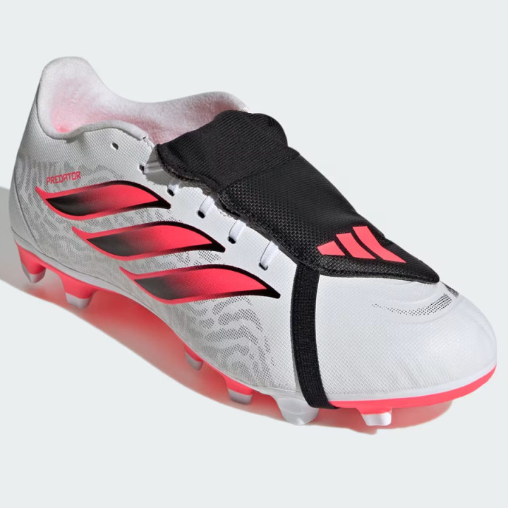 Korki lanki sznurowane adidas Predator Club FT FG/MG białe | VUX.pl