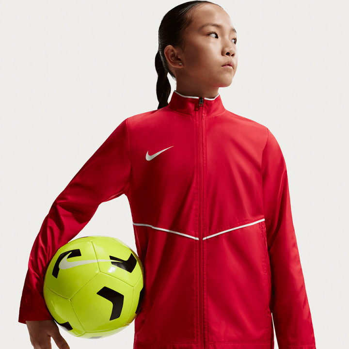 Kurtka piłkarska junior Nike Park 26 czerwona HM7269-657 | VUX.pl