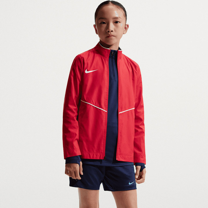 Kurtka piłkarska junior Nike Park 26 czerwona HM7269-657 | VUX.pl