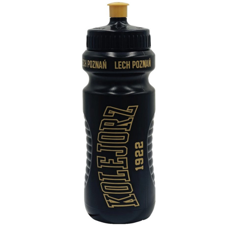 Bidon 600ml Kolejorz Czarny | VUX.pl