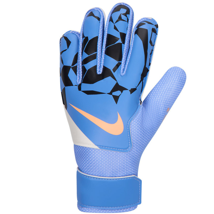 Rękawice bramkarskie na rzep junior Nike Match niebieskie | VUX.pl